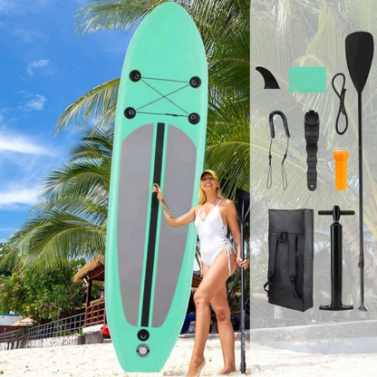 Opblaasbaar supboard met premium accessoires en draagtas