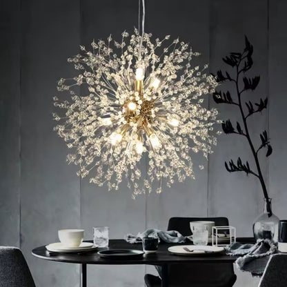 Dandelion Crystal Chandelier Pendant Light