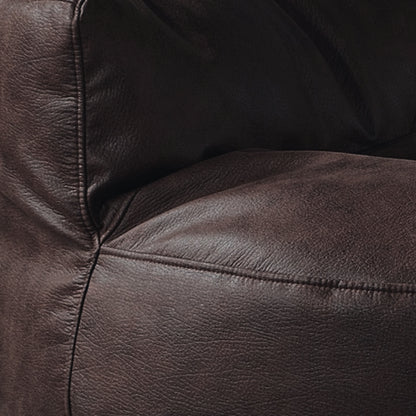 Beanbag Modern Round Retro-Leather