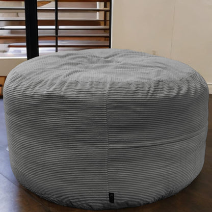 Big Mega XXL Beanbag Ribbed Fabric Included foam fillings