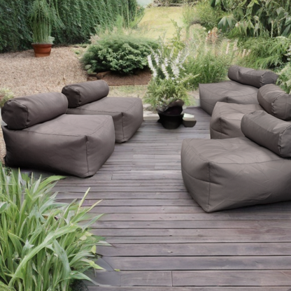 Waterproof Outdoor Beanbag Garden Lounge Set