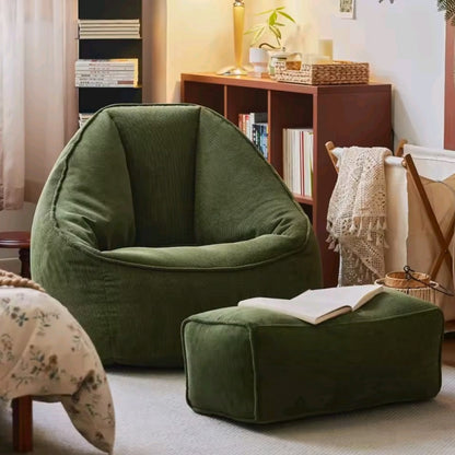 Wagrex - Beanbag pod chair corduroy