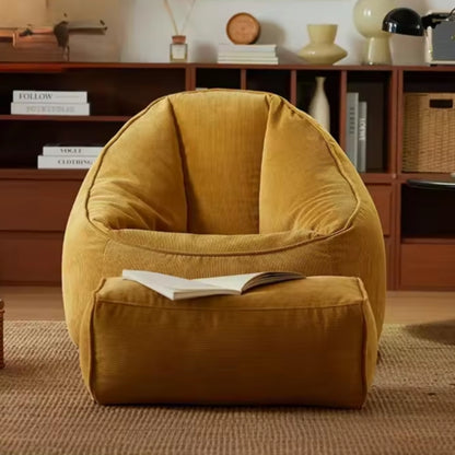 Wagrex - Beanbag pod chair corduroy
