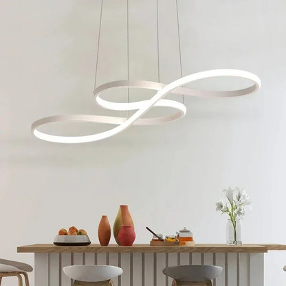 Modern LED Pendant Lamp Rings