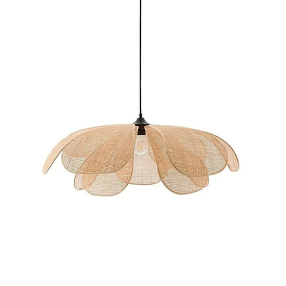 Stijlvolle Gewoven Bloem Hanglamp eettafel woonkamer - Act Design Shop