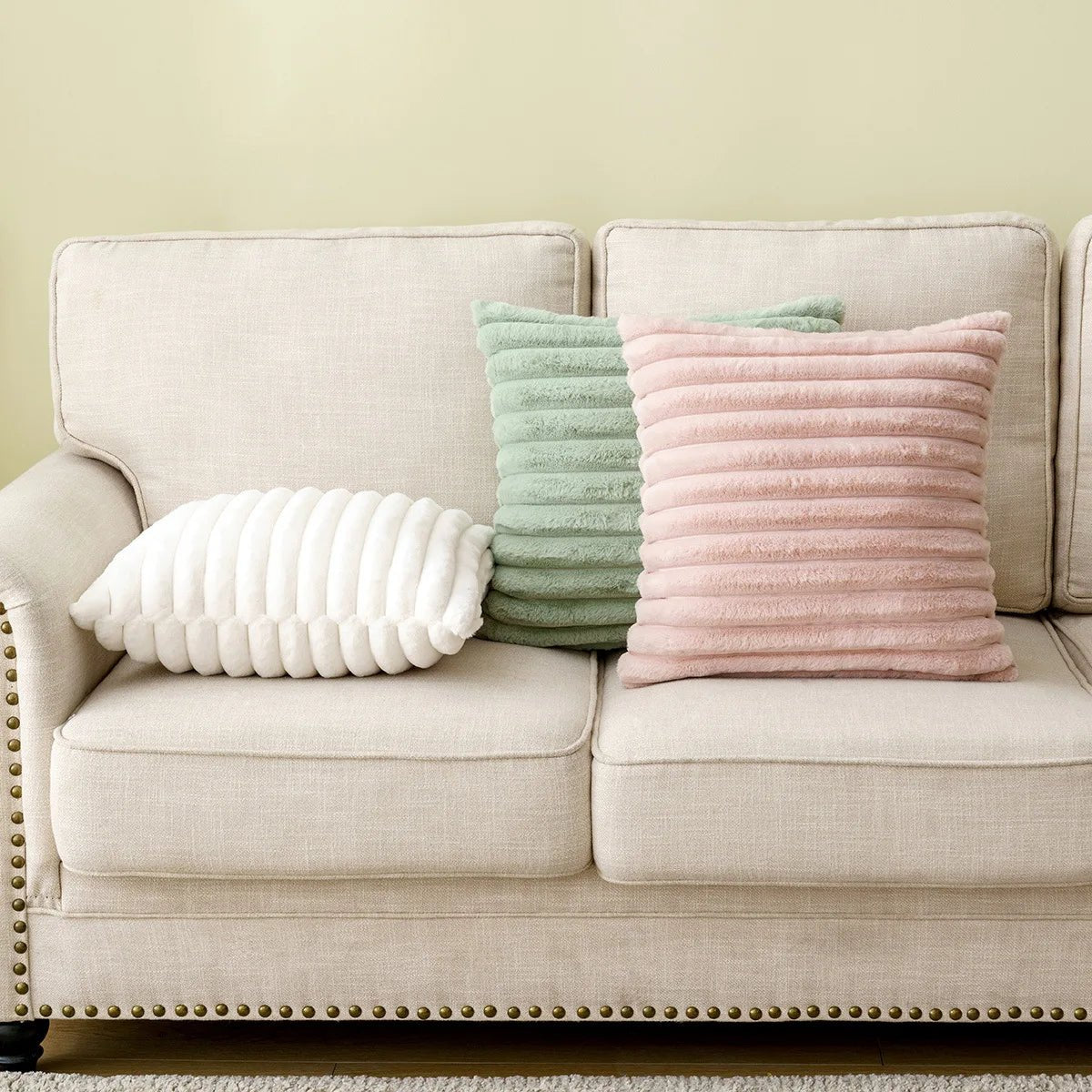 Super Soft Plush Pillow Cover - Act Design Shop