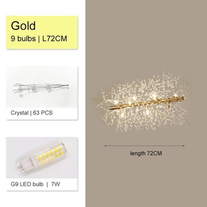 The Winfordo Modern Crystal LED Chandelier - Act Design Shop