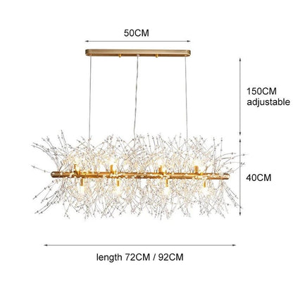 The Winfordo Modern Crystal LED Chandelier - Act Design Shop