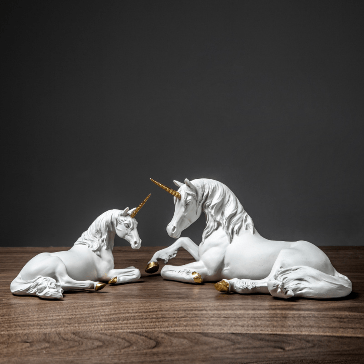 Unicorn sculpture resin home decor - Act Design Shop