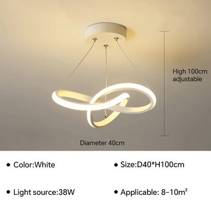 Modern Scandinavian Pendant Light – Clover Design