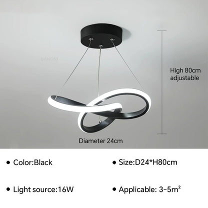 Modern Scandinavian Pendant Light – Clover Design