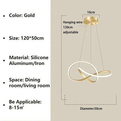 Modern Scandinavian Pendant Light – Clover Design