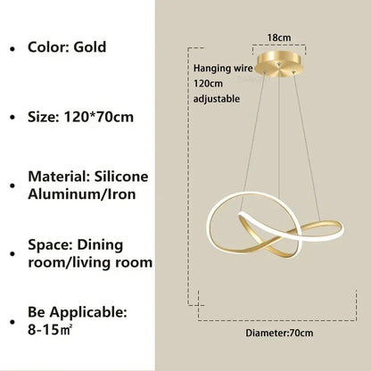 Modern Scandinavian Pendant Light – Clover Design