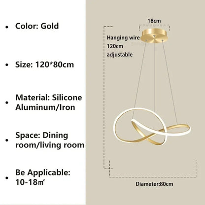 Modern Scandinavian Pendant Light – Clover Design