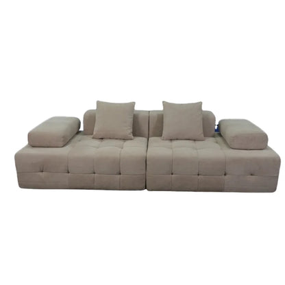 Designer 2-Zits Bank - Schuim (200x100x62cm)