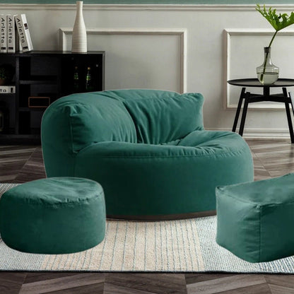 Wagner - Beanbag Round Soft Velvet - Act Design Shop