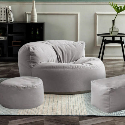 Wagner - Beanbag Round Soft Velvet - Act Design Shop