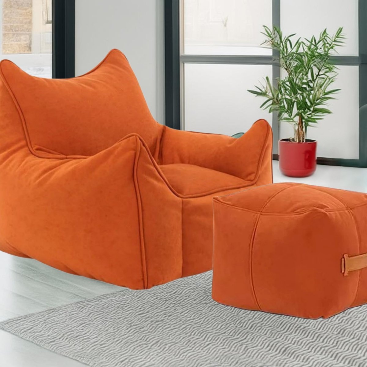 Wagner - Beanbag Square Soft Velvet - Act Design Shop
