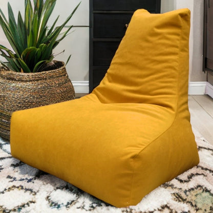 Wagner Beanbag with Headrest velvet new - Act Design Shop