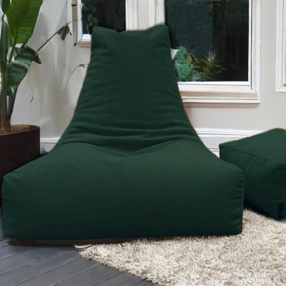 Wagner Beanbag with Headrest velvet new - Act Design Shop