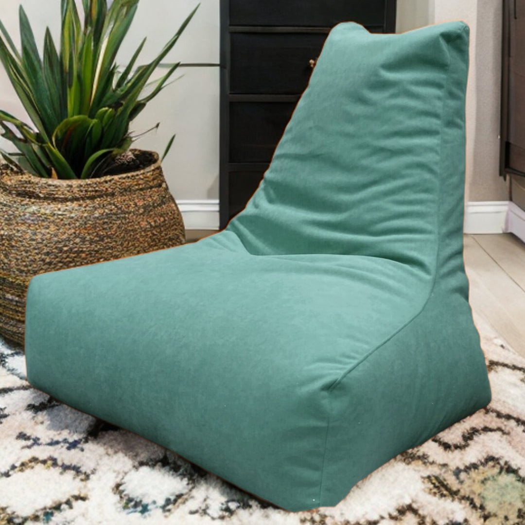 Wagner Beanbag with Headrest velvet new - Act Design Shop