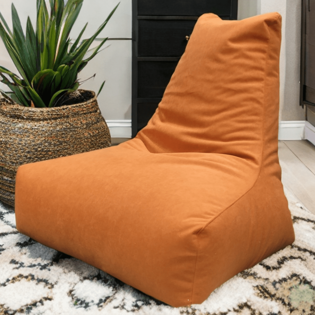 Wagner Beanbag with Headrest velvet new - Act Design Shop