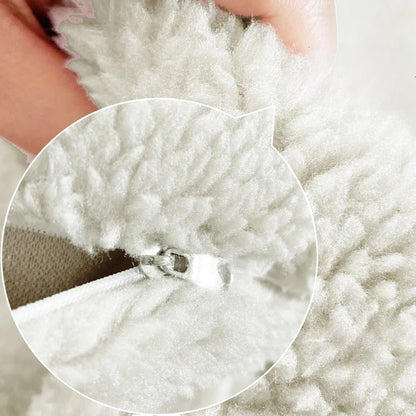 Wagner - Big XXL Beanbag Fluffy Teddy White - Act Design Shop