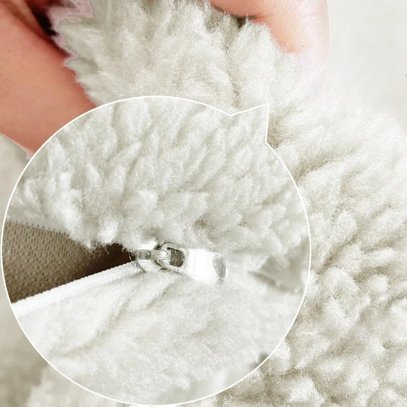 Wagner - Big XXL Beanbag Fluffy Teddy White - Act Design Shop