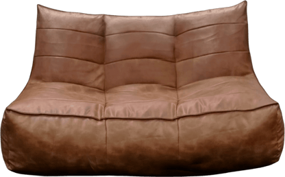 Wagner - Fauteuil Beanbag Rib Modern Retro - Leather - Act Design Shop