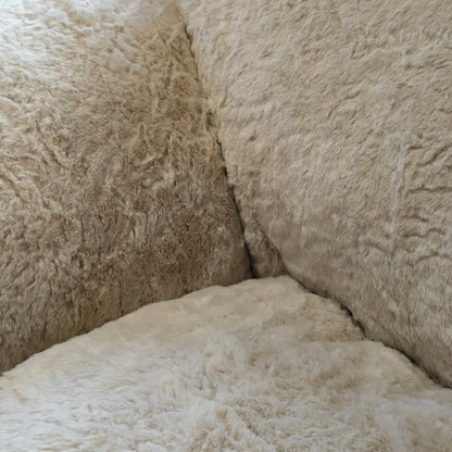 Wagner - Fauteuil Hug Fluffy Teddy beanbag chair 4.0 - Act Design Shop
