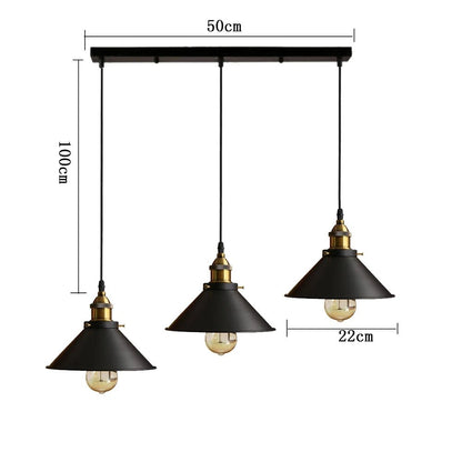 Wagner - Industrial scandinavian hanging lamp vintage - Act Design Shop