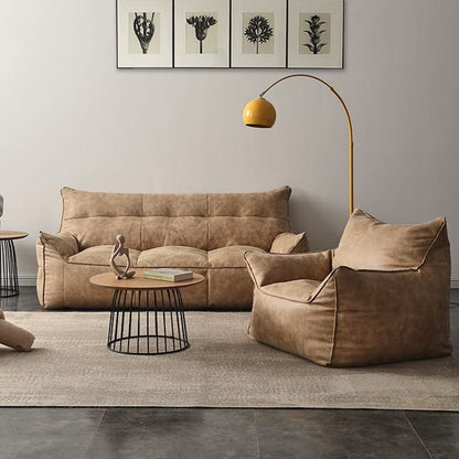 Wagner - Modern Double Beanbag Sofa - Act Design Shop